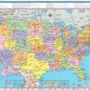 USA Desk Map
