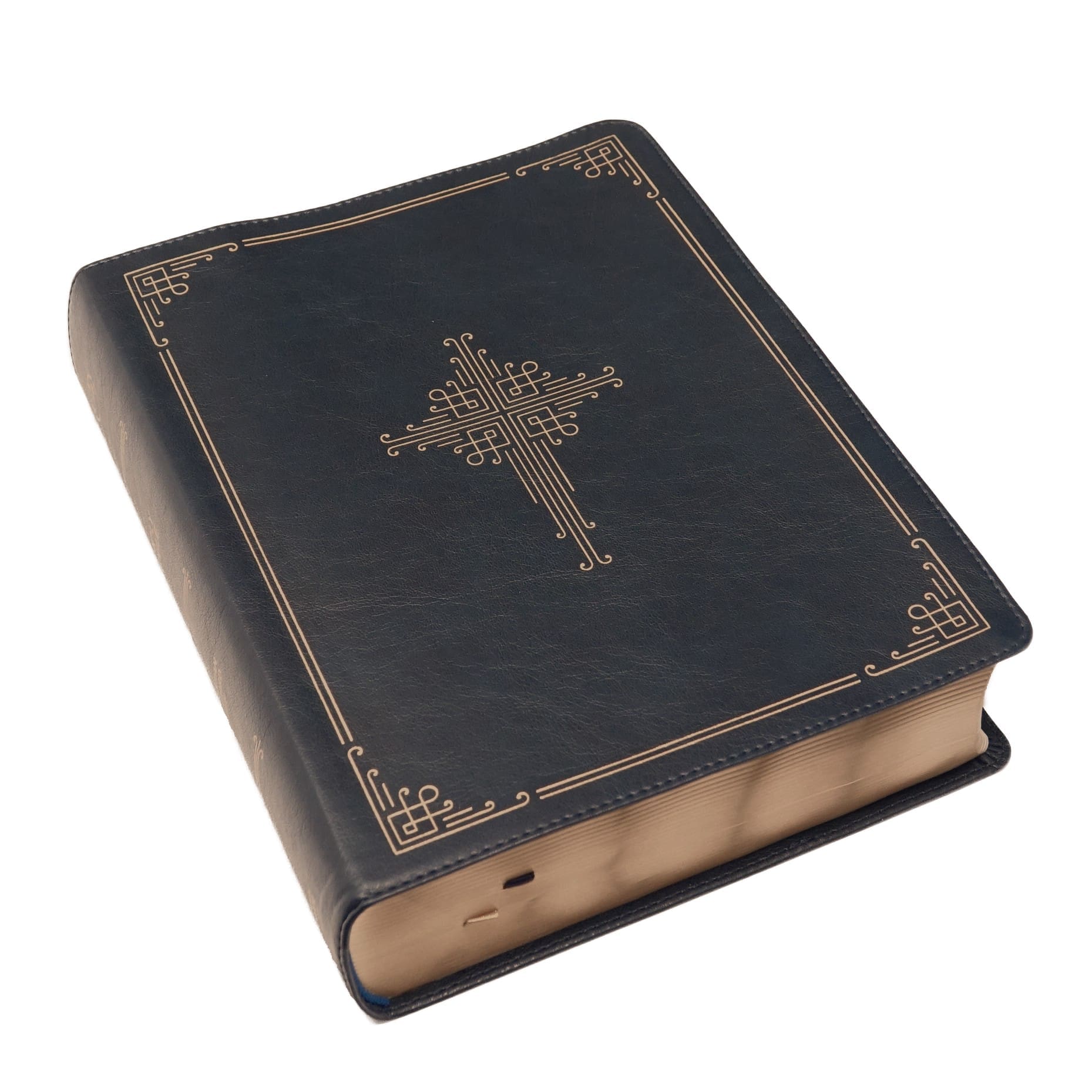 CSB Ancient Faith Study Bible, Navy Leathertouch