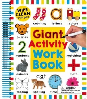 Wipe Clean Giant Activity Book