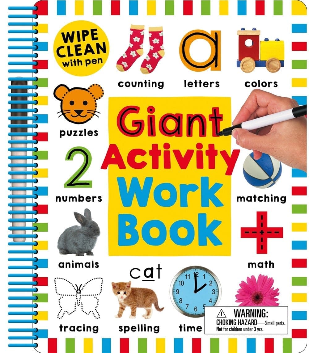 Wipe Clean Giant Activity Book