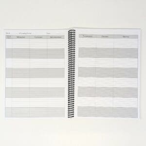 Alternative view of Teacher Planner and Grade Record