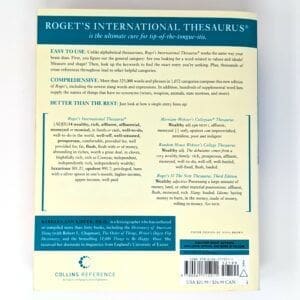 Alternative view of Roget's International Thesaurus