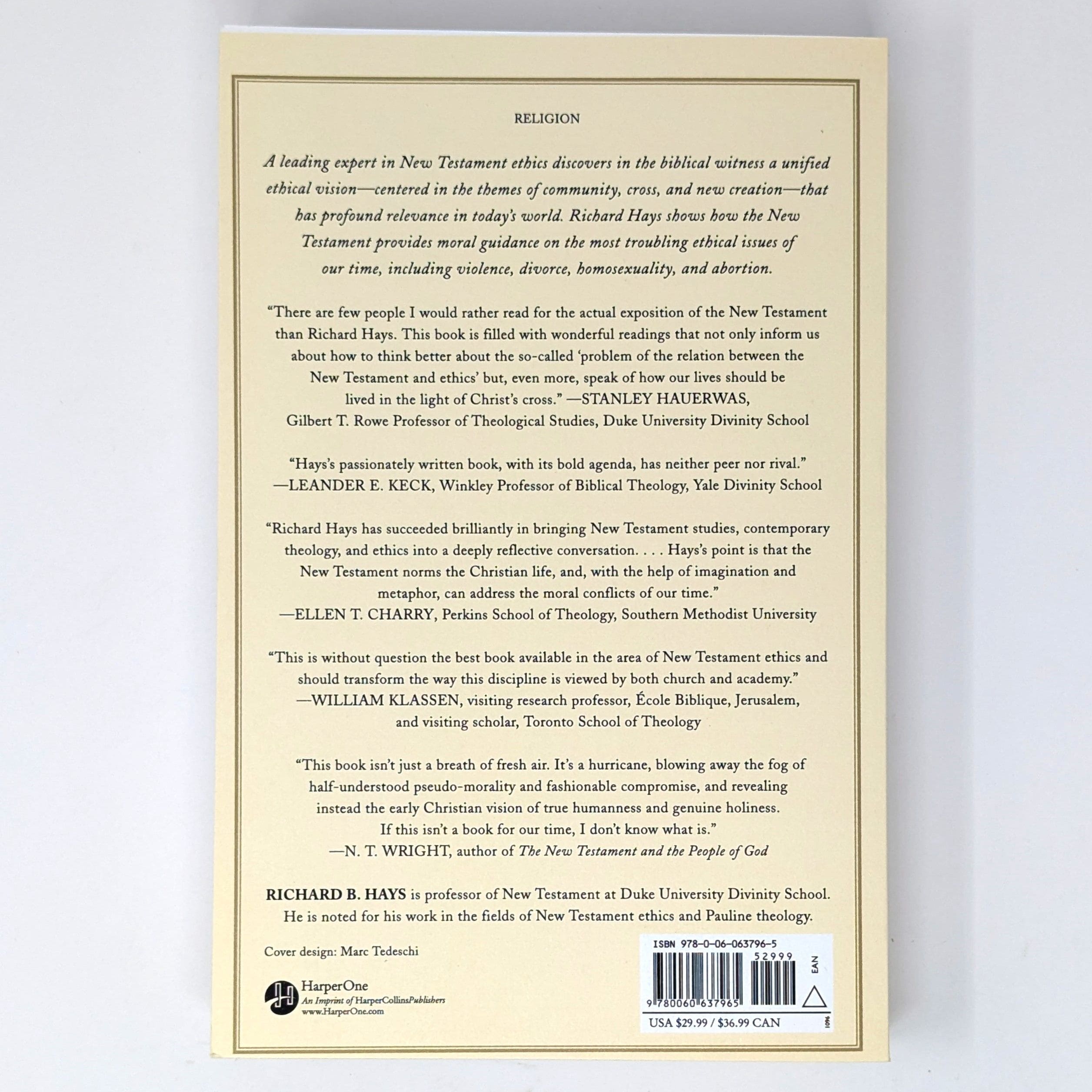 The Moral Vision of the New Testament - Image 2