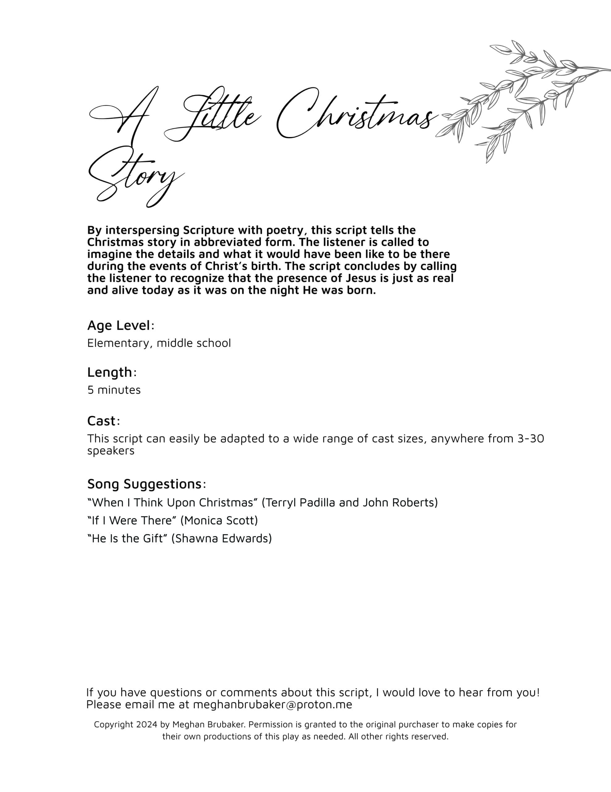 A Little Christmas Story - Image 2