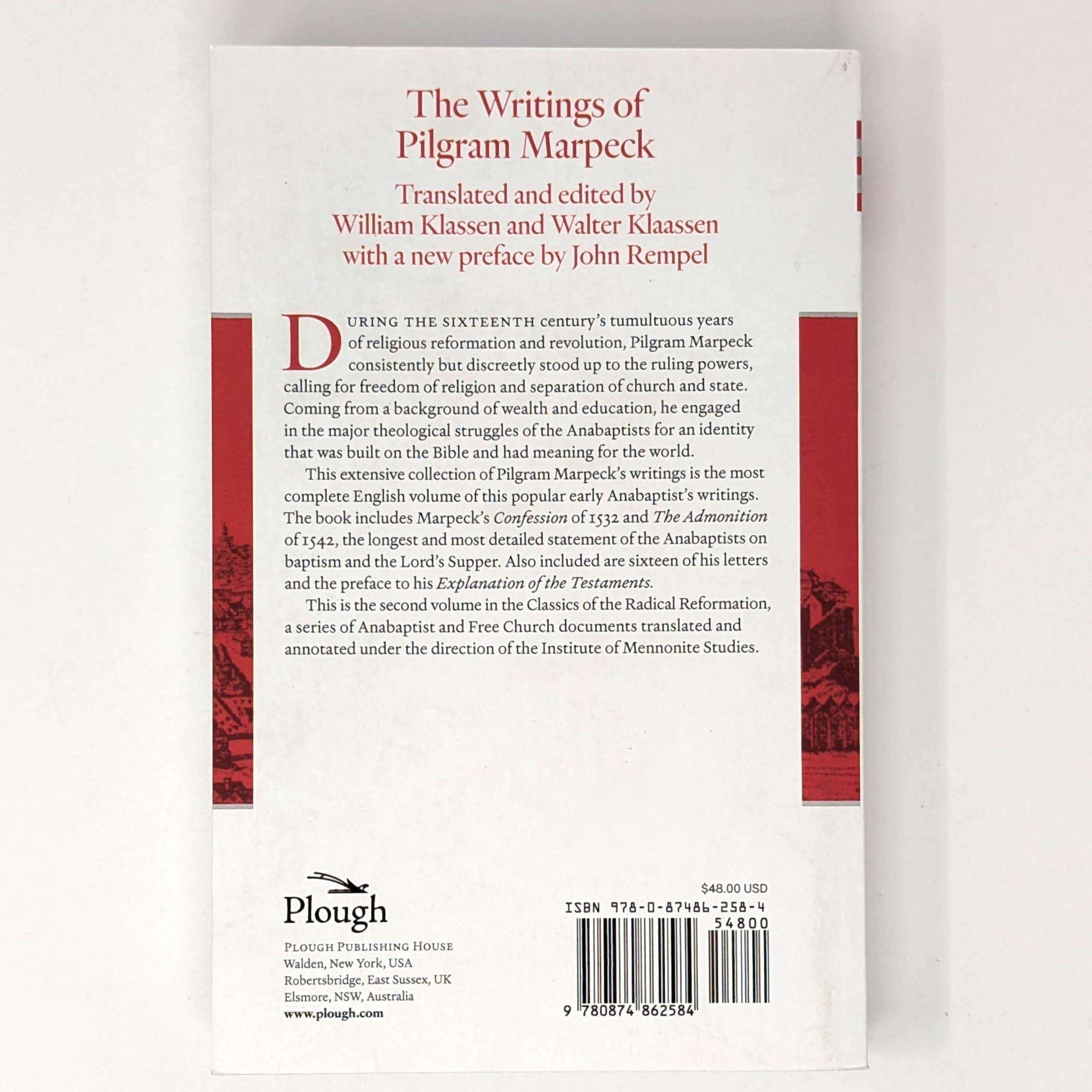 The Writings of Pilgram Marpeck - Image 2