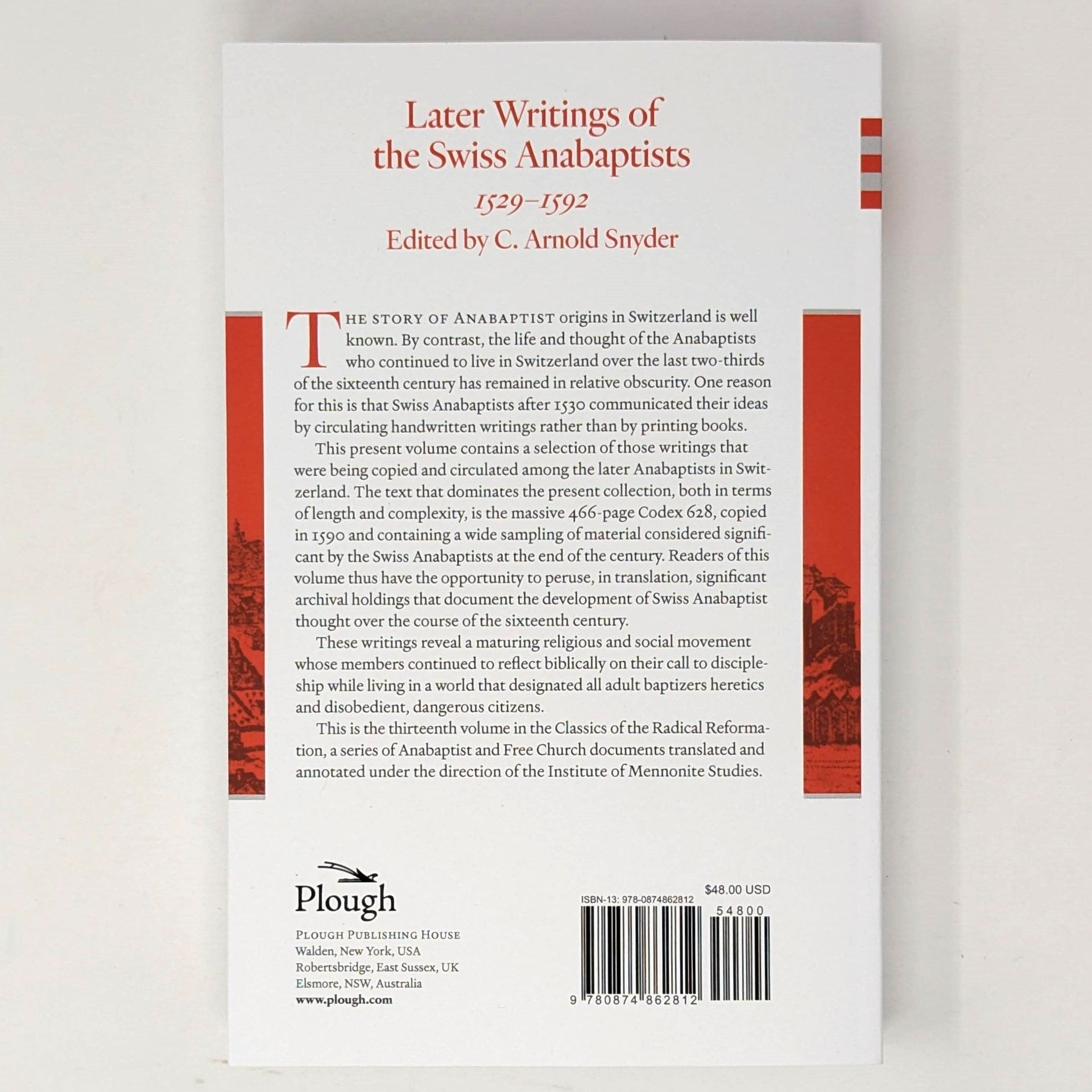 Later Writings of the Swiss Anabaptists - Image 2