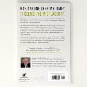 Alternative view of Ordering Your Private World