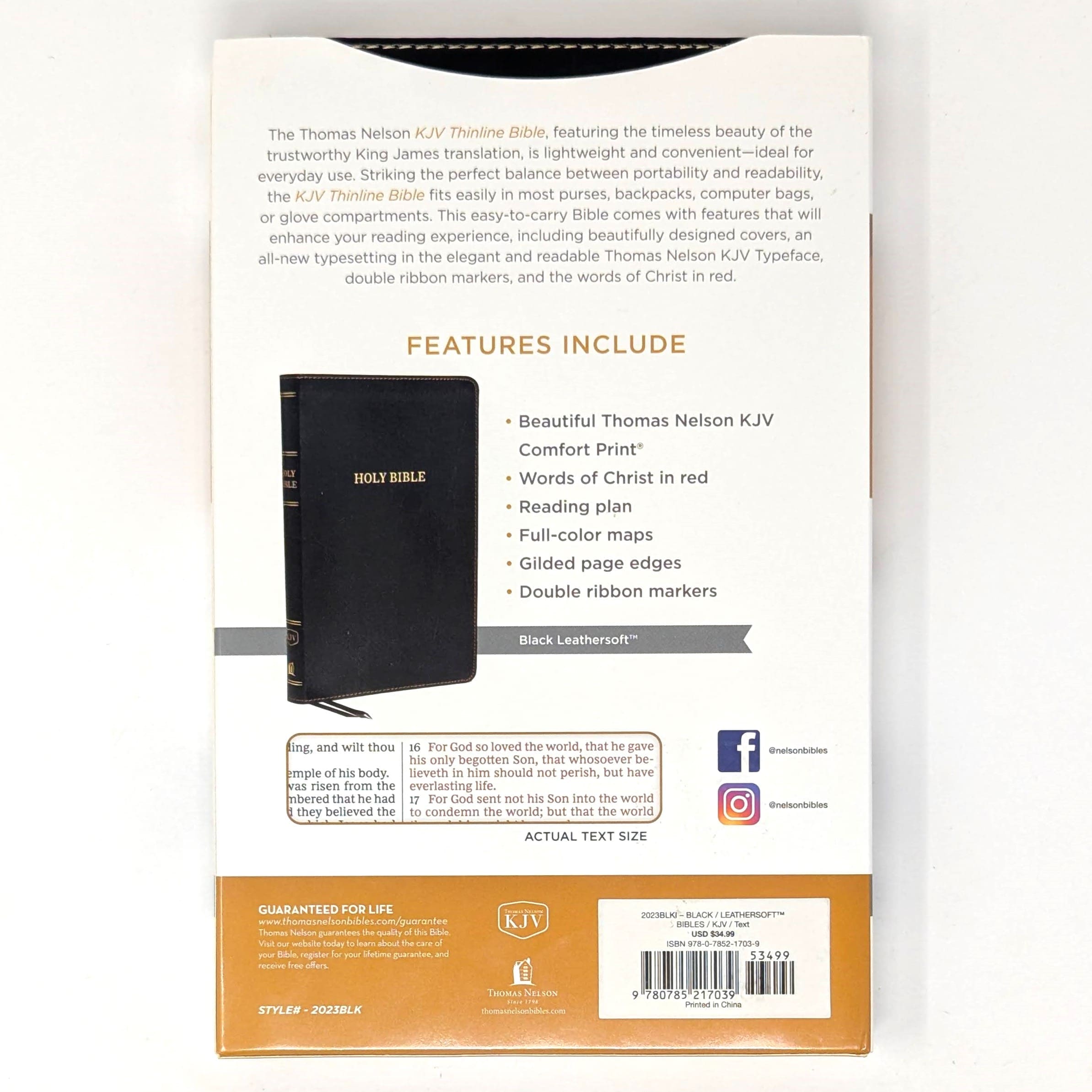 KJV Thinline Bible - Image 3